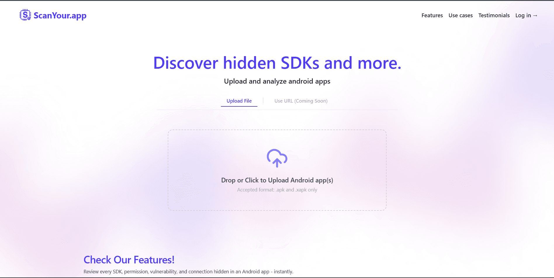 Scanyour.app – Know What’s Inside Your APK.